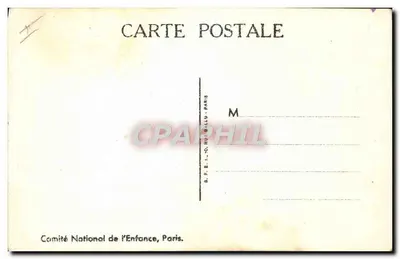 भेड़िया और बच्चा — बच्चों के राष्ट्रीय सप्ताह — F. LESOURT, LE BUT — पीछे