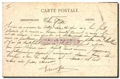 Mudança de direção — O exercício — E.A. Paris depositado — Verso