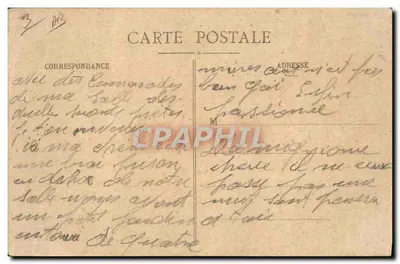 Bretania — monumentalna Bolée Cidru — Artaud i Nozais, Nantes, n°28 D — Rewers