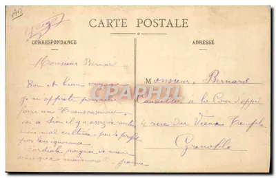 Bretania — Monumentalna Bolée Cidru — Artaud i Nozaïs, Nantes, n° 28 D — Rewers
