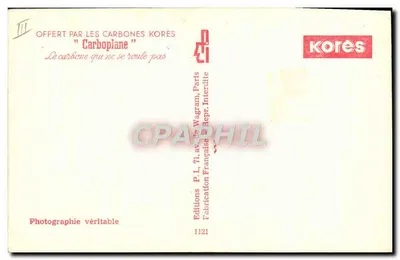 Maurice Sarfati — portret w stroju — Studio fotograficzne Vallois — Rewers