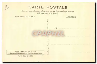 G. Signoret — Portret — Studio G.L. Manuel Frères — Rewers