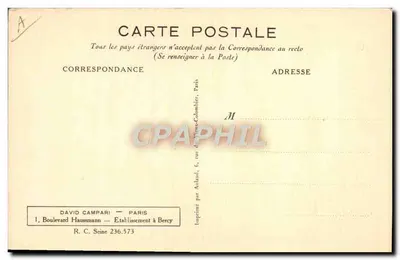 G. Signoret — Portret — Studio G.L. Manuel Frères — Rewers