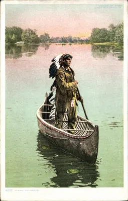 Chegada de Hiawatha — Detroit Photographic Co. — n° 8022