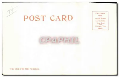 Il Hopi House, Grand Canyon dell'Arizona — editore Fred Harvey, n° 8798 — Verso
