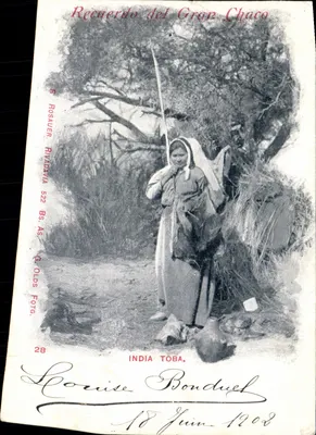 Indígena Toba — Gran Chaco — R. Rosauer, Rivadavia 522, BS. AS.