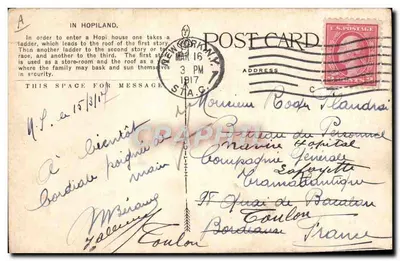 Femmes et enfants Hopi — Hopiland — H.H. TAMMEN CO. n°5731 — Verso