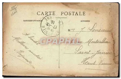Châteauroux (Indre) — Fabryka Tytoniu — Wyd. Defradat nr 174 — Rewers