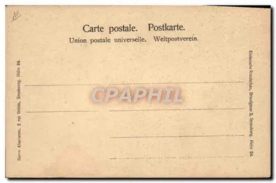 Suszone fumiers w Moerdt — Alzacja — wydawca Renné Alsacienne, Strażburg — Rewers