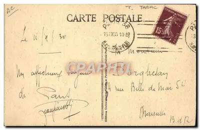 L'Entr'Aide Sociale des Tabacs — Charny (S.&M.) — Un Gruppo di Pensionati — Verso