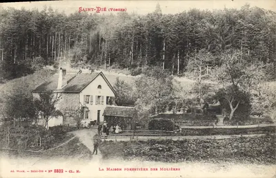 Saint-Pié (Vosges) — A Casa Florestal das Molières — Ad. Wouck, n° 8832