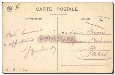 Saint-Dié (Vosges) — Obok Domu Leśnego Molières — CL.M. Nr 8880 — Rewers