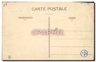 Pirinees-schapenboer — Type oude schapenboer — Fototipie Labouche frères, Toulouse — Achterkant