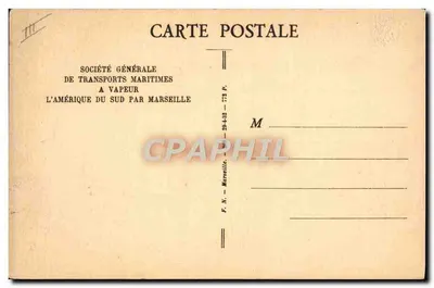 Paquebot "FLORIDA" — S.G.T.M. — Société Générale de Transports Maritimes — Rewers