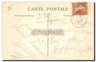 Le Havre — O Transatlântico "France" — G.F. - Le Havre — Verso