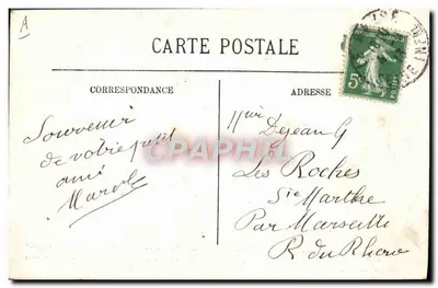 Le Havre — La nave transatlantica "France" nel porto — LL. — N° 237 — Verso