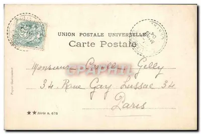 Deux jeunes filles en scène — Mandolinata — cliché Stebbing, Paris — Verso