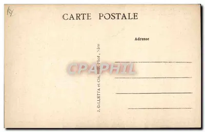 Paard in kostuum — Côte d'Azur — Edit Gilletta, n°1511 — Achterkant