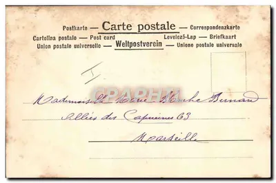 Cupidon sur glace — éditeur L.P. — n° de série non visible — Verso