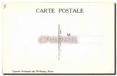 O lobo e a garça — Semana Nacional da Criança — F. Lesourt, Le But — Verso