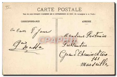 A ARMA MODERNA — 11h da manhã — No salão de cabeleireiro — E. R. PARIS (Modelo depositado, N°15108) — Verso