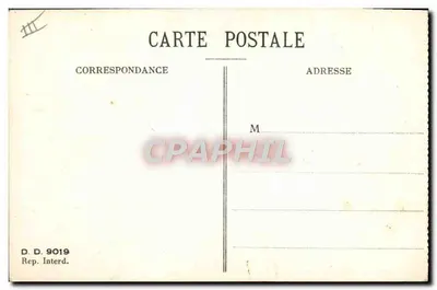Y-en-a-Marre — Escena de soldados en uniforme blanco y azul — F. Gaillard — Reverso