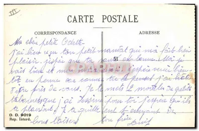 Toestemming voor de bezoek — P. Gaillard — Achterkant