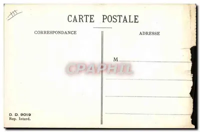 Gymnastiek — humoristische scène — P. Fattorini — Achterkant