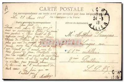 La vita in campagna — Il Benedicite — Héliopyle Drugas et Cie, Nantes, Serie E — Verso