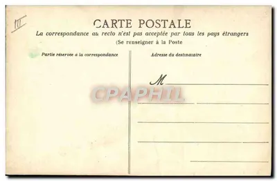 La piazza della fattoria — La vita nei campi — Heliotypie Dugas et Cie, Nantes, Serie C — Verso