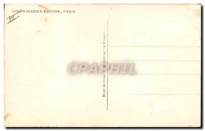 Betty Stockfeld — aktorka — Cinémagazine-Édition, Paryż, nr 1064 — Rewers