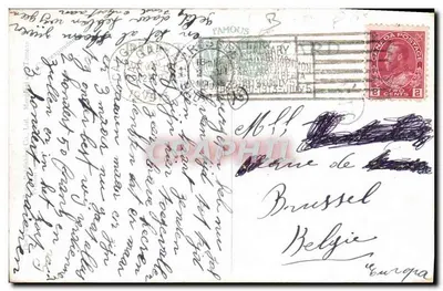 Cree Indians and Camp — 101596 — Canadian Postcard Co. Ltd. — Rückseite