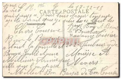 Sapeiros telefônicos instalando uma linha entre Ablain e Souchez — Visé Paris n° 563 — Verso