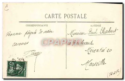 Carnaval de Aix — Uma Grande Brincadeira — Tabac — Verso
