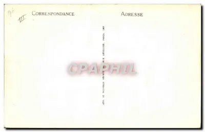 Paquebot « ILE DE FRANCE » — Compagnie Générale Transatlantique — LL — Verso