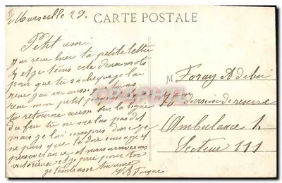 Paquebote "Iméréthie" — Em alto mar — Lembranças de Viagem, editor N. Paquet — Verso