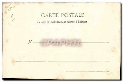 蟹の物語 — フォトタイプ A. ベルジェヴェ & Cie, ナンシー — 番号8 — 裏面