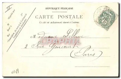 Les Anes — Berck-Plage — Coleção Vaillant n°7 — Verso