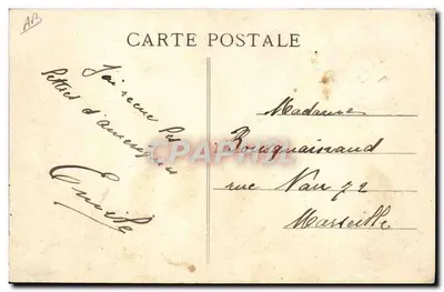 Vichy — La Promenade junto al Allier — editor DCC — Reverso