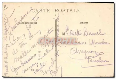 Amiens — Der Durchgang der afrikanischen Armee — J. Courcier, Paris — Rückseite