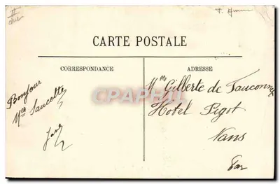 Malo-les-Bains — A passeio com jumentos — N.G. n°440 — Verso