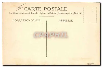 Gry dzieci — Fort z piasku — Wydane przez Phosphatine Falières — Rewers