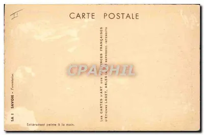 Femme en costume savoyard — Étienne LAGET — n°11 — Verso