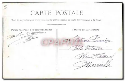 Retorno de Licença — Ous 'qu'est passé mon plumard ? — E.A. PARIS DEPOSE, n° 105 — Verso