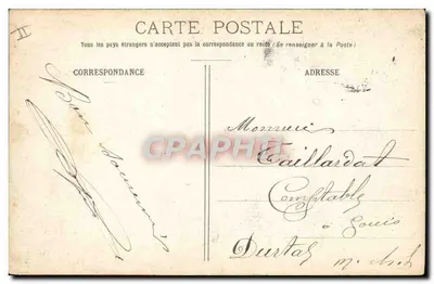 Soldados de noche — A la Boîte ! — E.R. PARIS - Depositado — Reverso
