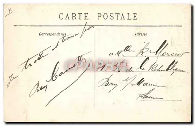 Partida dos Casados Bretões após a Festa — Coleção Valara, n° 1069 — Verso