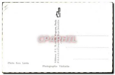 Maria Schell — portret w czarno-białym — Éditions Sam Lévin, n° 764 — Rewers