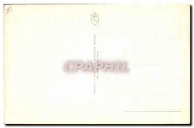 Tancerka w niebieskiej sukni — ilustracja — Fresquet 51 — Rewers