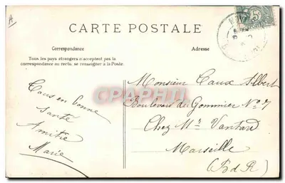 Uh-Charlaten in Provenza — scena di paese — editore L.P. (n° 114) — Verso