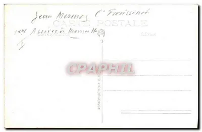 O navio Jean Mermoz — porto de Marselha — editor C'Fiauissinet — Verso